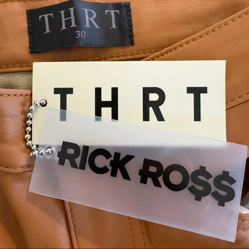 Thrt NWT Denim Rick Ross Wyatt Flared Denim Pants Brown Camo Survival Men’s 30